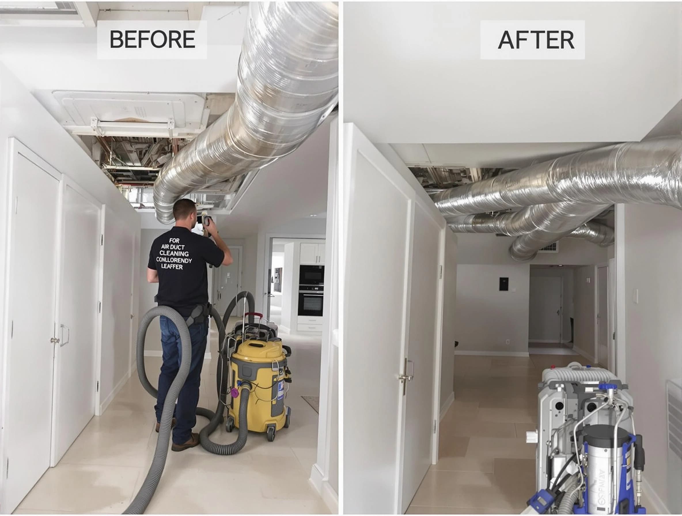 Albuquerque Air Duct Cleaning professional performing thorough air duct cleaning in Albuquerque