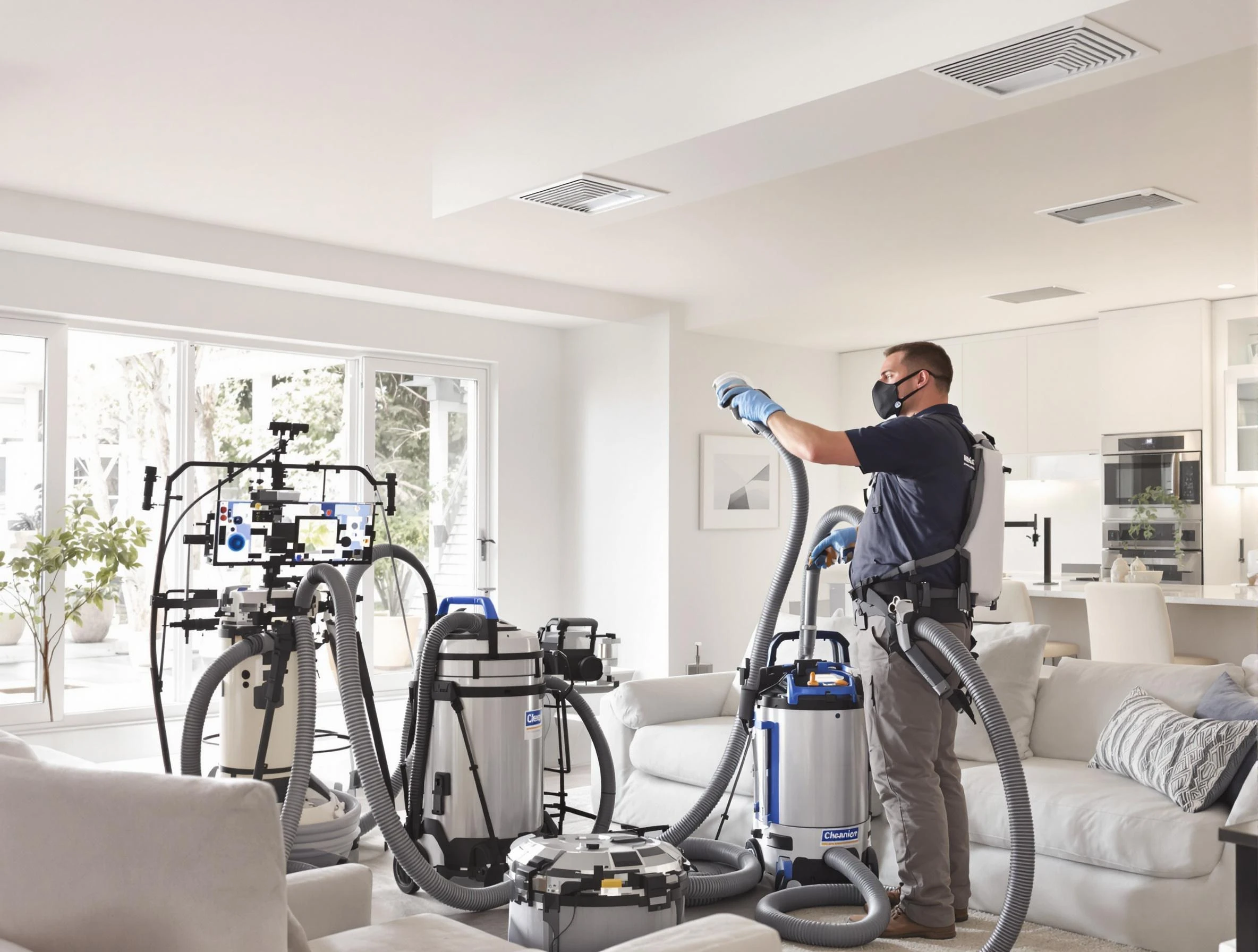 Professional AC duct cleaning by Albuquerque Air Duct Cleaning in Albuquerque