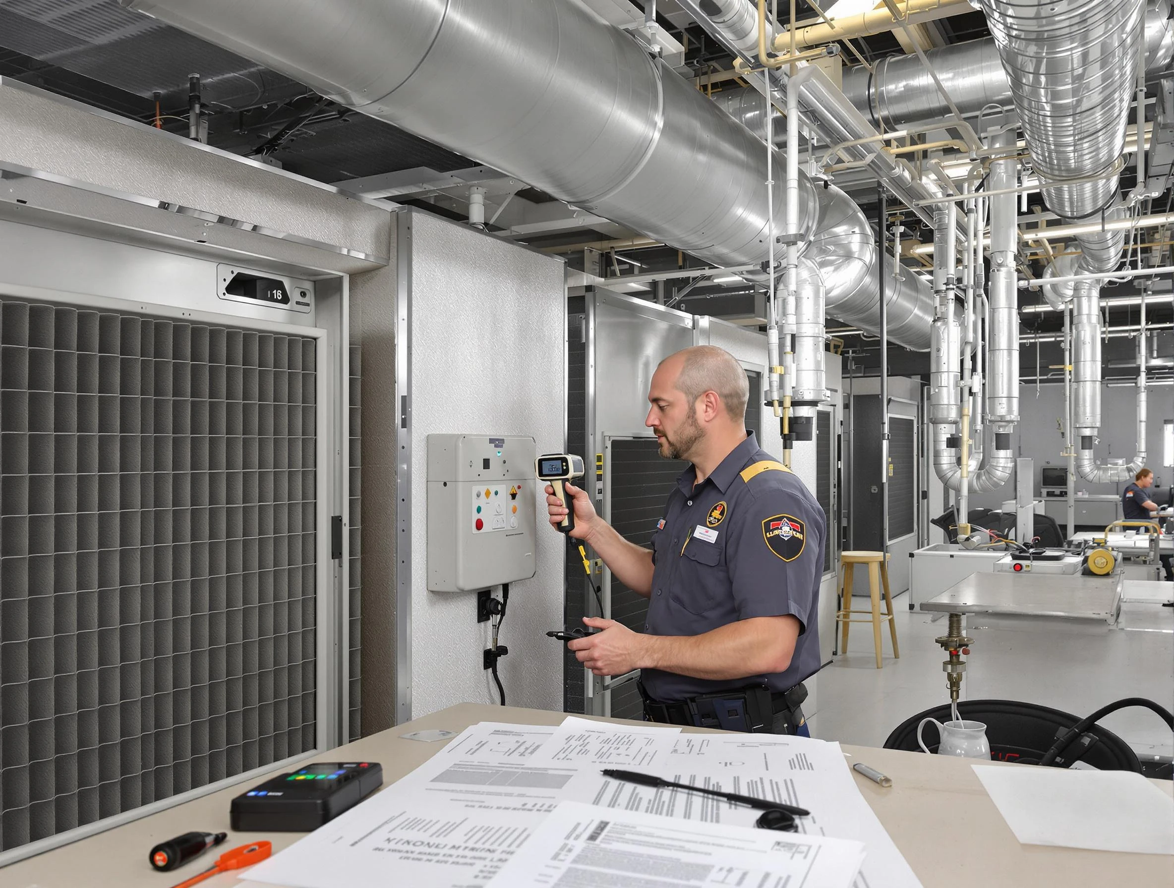 Professional filter system inspection by Albuquerque Air Duct Cleaning in Albuquerque