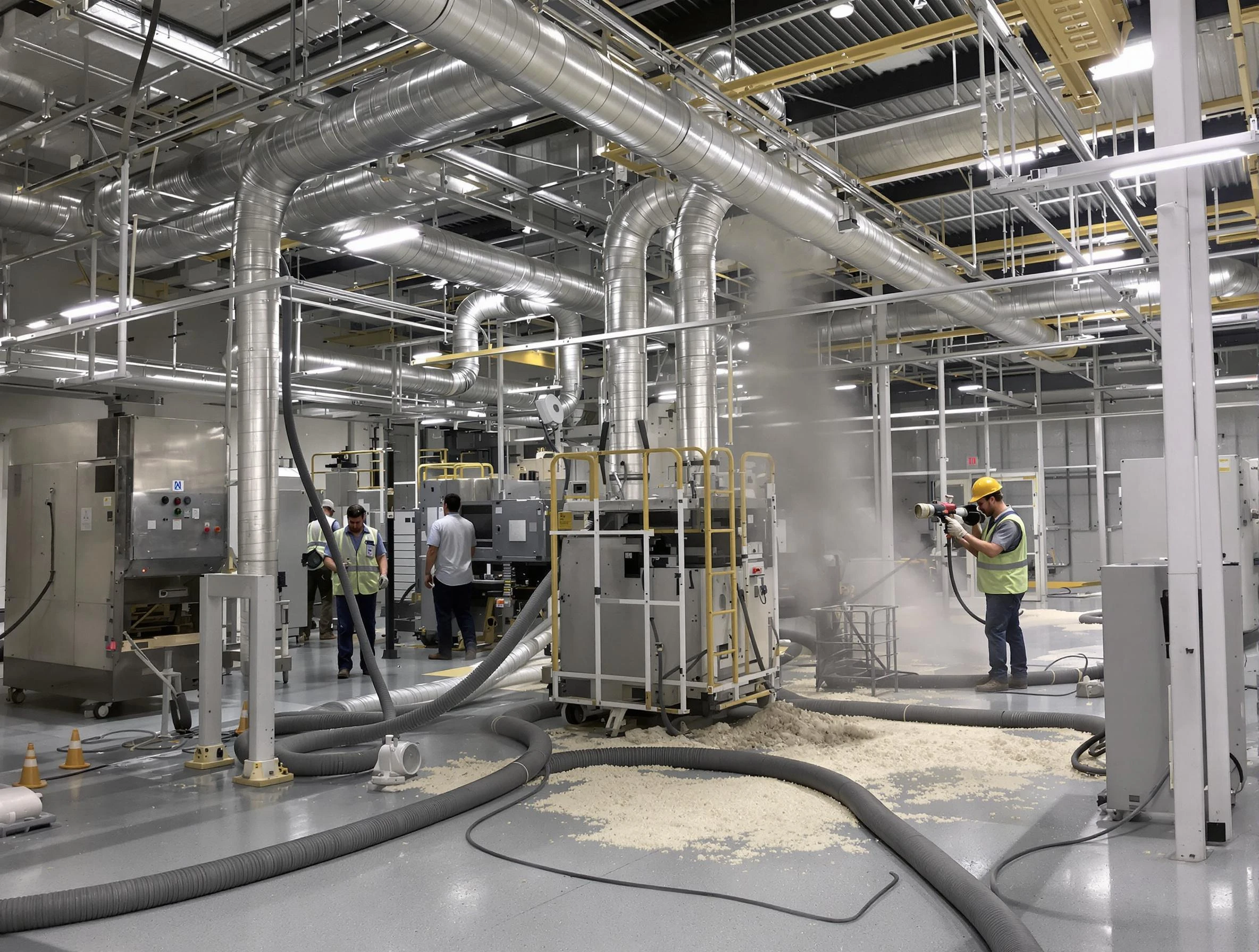 Heavy-duty industrial duct cleaning by Albuquerque Air Duct Cleaning in Albuquerque